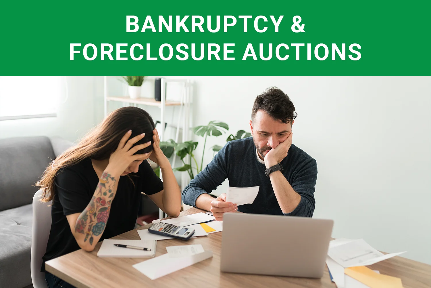 Can Bankruptcy Stop Foreclosure Auctions